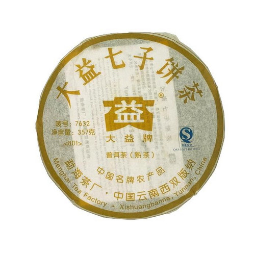 TAETEA Brand 7632 Pu-erh Tea 2008 357g Ripe