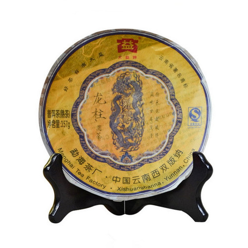 TAETEA Brand Long Zhu Pu-erh Tea 2009 357g Ripe