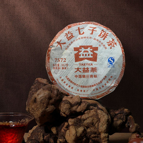 TAETEA Brand 7572 Pu-erh Tea 2012 357g Ripe