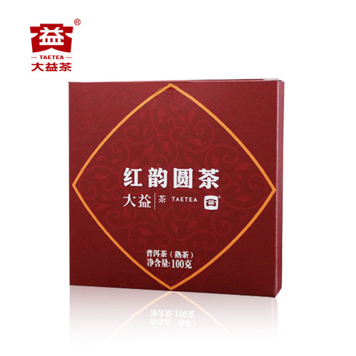 TAETEA Brand Hong Yun Yuan Cha Pu-erh Tea 2020 100g Ripe