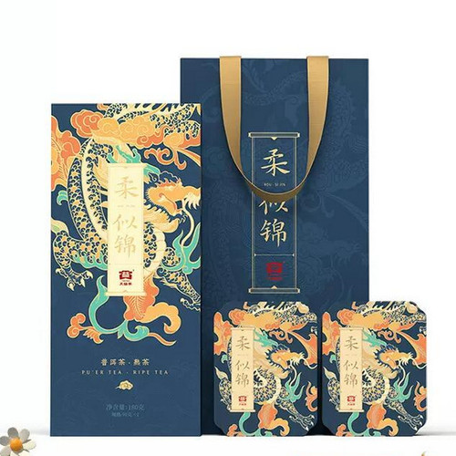 TAETEA Brand Rou Si Jin Pu-erh Tea 2021 180g Ripe