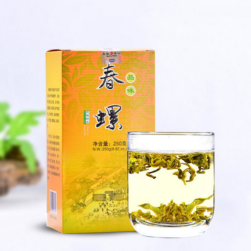 TenFu's TEA Brand Ming Qian 1st Grade Pin Wei Yunnan Bi Luo Chun Green Snail Spring Green Tea 250g