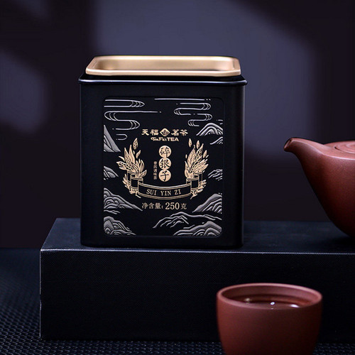 TenFu's TEA Brand Sui Yin Zi Pu-erh Tea Nuggets 2026 250g Ripe
