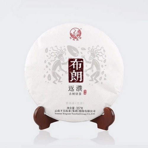 XIAGUAN Brand Bu Lang Fan Pu Pu-erh Tea Cake 2016 357g Raw