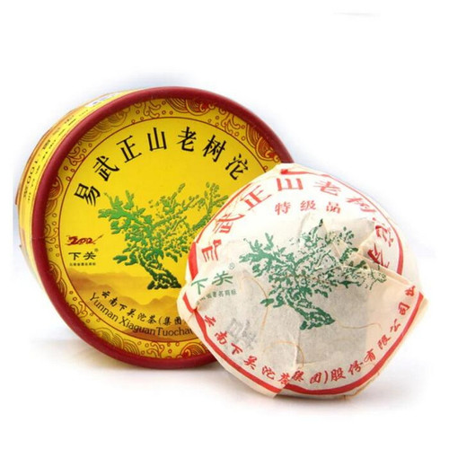 XIAGUAN Brand Yi Wu Zheng Shan Pu-erh Tea Tuo 2012 100g Raw