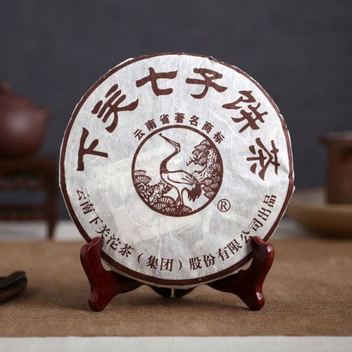 XIAGUAN Brand Qi Zi Bing Pu-erh Tea Cake 2007 357g Raw