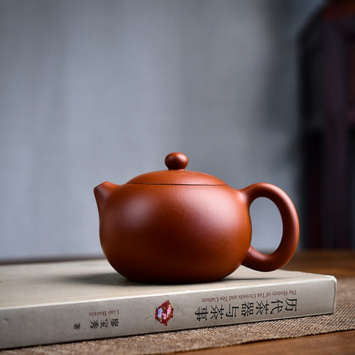 Handmade Yixing Zisha Clay Teapot Hong Yan Xi Shi 200ml