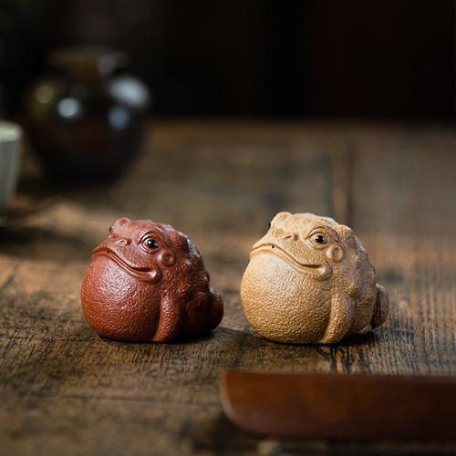 Handmade Yixing Zisha Clay Tea Pet Chan Qu