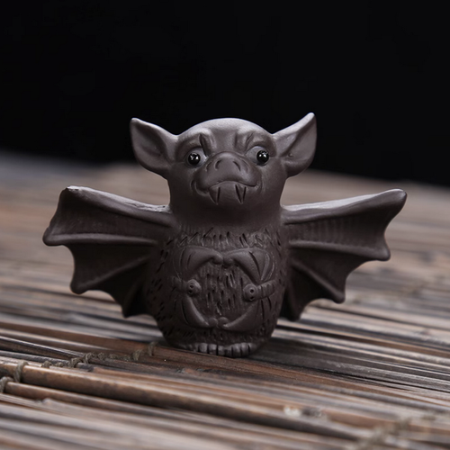 Handmade Yixing Zisha Clay Tea Pet Bat