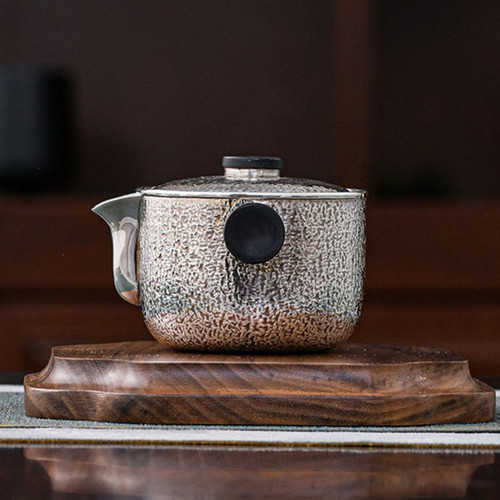 Handmade Pure Silver Teapot Ma Dian 188ml