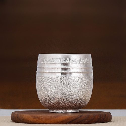 Handmade Pure Silver Teacup Gao Zu Zhi Bei 100ml