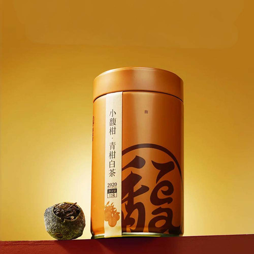 FUYITANG Xiao Fu Gan Chenpi Bai Cha Fuding White Tea Stuffed Tangerine Orange 72g