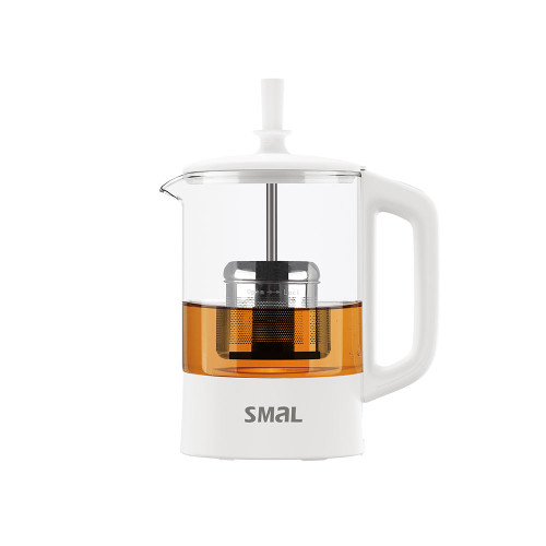 SMAL Portable Mini Electric Tea Maker with Tea Water Separation for Travel & Office 0.5L 220V