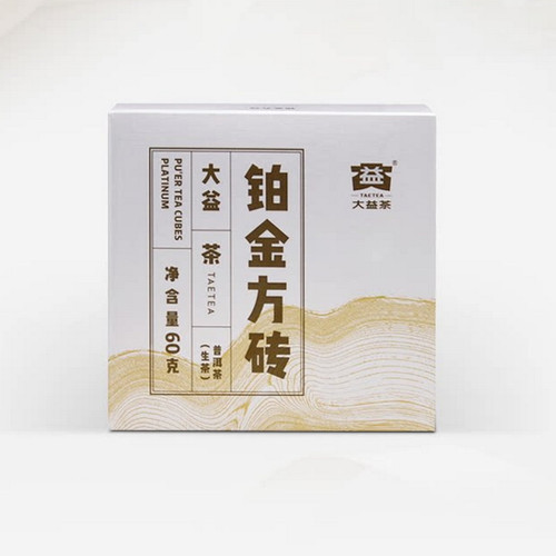 TAETEA Brand Bo Jin Fang Zhuan Pu-erh Tea Brick 2020 60g Raw