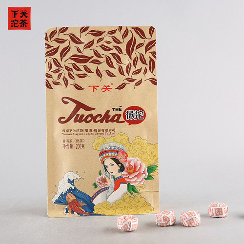 XIAGUAN Brand Wei Tuo Pu-erh Tea Tuo 2026 200g Ripe