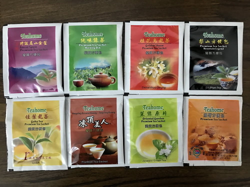 8 Flavours Taiwan High Mountain Oolong & Green Tea Collection Teabags Assortment