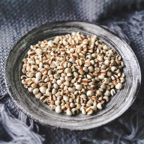 Organic Semen Coicis Job's Tears Seeds Adlay Yi Yi Ren Gluten-Free Pearl Barley 500g