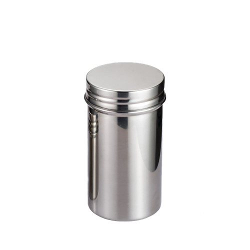 Stainless Steel Coffee Loose Tea Caddy Food Container Travel Canister Large 420ml