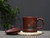 Handmade Yixing Zisha Clay Tea Mug Hequ  520ml