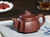 Handmade Yixing Zisha Clay Teapot Sanxin 300ml