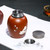 Handmade Yixing Zisha Clay Handmade Canister Jar Container FH049 79x79x106mm