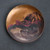 Round Liu Yin Copper Cup Coaster For Gongfu Tea Ceremony