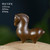 Zuo Jiu Horse Copper Tea Pet Table Decoration Ornament
