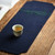 Bamboo Embroidery Cotton Linen Placemat for Gongfu Tea Ceremony