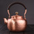 Handmade Loop Handle Copper kettle with Stainless Steel Infuser 1600ml