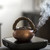 Handmade Copper kettle With Rattan Loop Handle 800ml