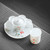 Zhujin Midie Ceramic Kungfu Tea Teapot And Teacup Set