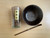 Japanese Matcha Bamboo Preparing Tool 3 Piece Black Gift Set