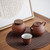 Retro Shen Shan Ceramic Food Container Tea Caddy