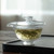 Gufa Bing Dong Shao Glass Gongfu Tea Gaiwan Brewing Vessel 110ml