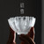6980 Liuli Snow Lotus Glass Teacup 120ml