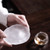 Sui Xing Liu Li Glass Cup Coaster For Gongfu Tea Ceremony