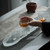 Xin Sheng Ming Glass Tea Tray 408x115x27mm