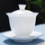 Jade Mud Blue Edge Porcelain Kungfu Tea Teapot And Teacup Set