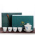 Nian Nian You Yu Agarwood Porcelain Kungfu Tea Teapot And Teacup Set