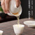 White Jade Gaiwan Porcelain Kungfu Tea Teapot And Teacup Set