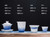 Hai Lang Yang Zhong Porcelain Kungfu Tea Teapot And Teacup Set