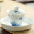 Hand Drawn He Yun Porcelain Kungfu Tea Teapot And Teacup Set