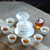 Lan He Porcelain Kungfu Tea Teapot And Teacup Set