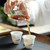 Hand-painted Xian Si Porcelain Kungfu Tea Teapot And Teacup Set