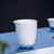 Hand Drawn Full Ocean Waves Porcelain Kungfu Tea Teapot And Teacup Set