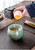 Ceramic Cha Xi Gongfu Tea Ceremony Water Bowl for Teacups