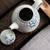 Qing Hua Peony Ceramic Chinese Kung Fu Tea Teapot 180ml