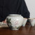 Wu Cai Peonie Ceramic Cha Xi Gongfu Tea Ceremony Water Bowl for Teacups 680ml