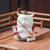 Miao Le Fu Ceramic Stick Incense Holder