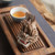 Long Jiu Zi Chi Wei Ceramic Incense Cones Holder Ash Catcher Tray